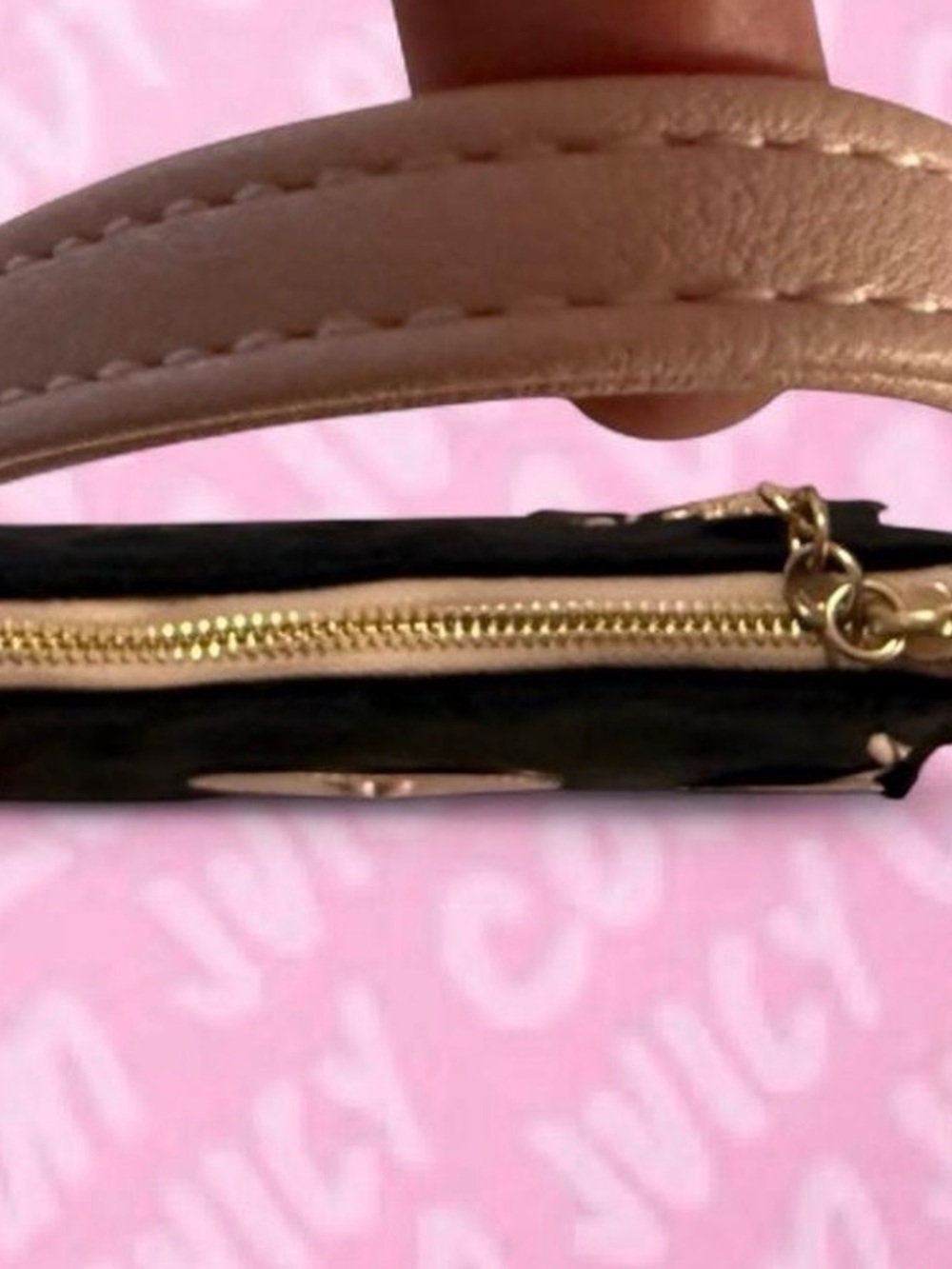 Juicy Couture New Love Chapter Mini Shoukder Bag Twig Scottie Dogs - Liquorice - Picture 6 of 8